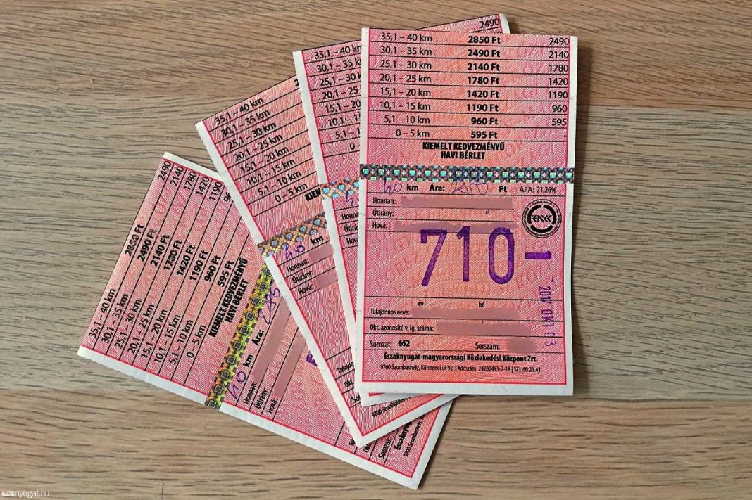 Április 7-ig érvényesek a márciusi busz-és vonatbérletek bérlet
