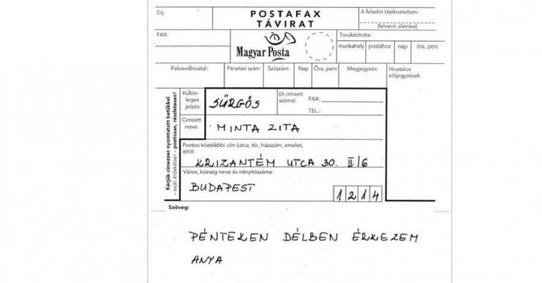 Április végén megszűnik a távirat távirat