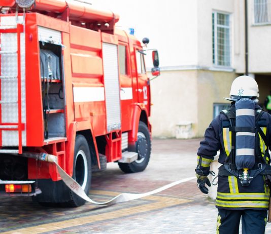 Tűz volt a fővárosi Szent Margit Kórházban – egy ember meghalt firefighters