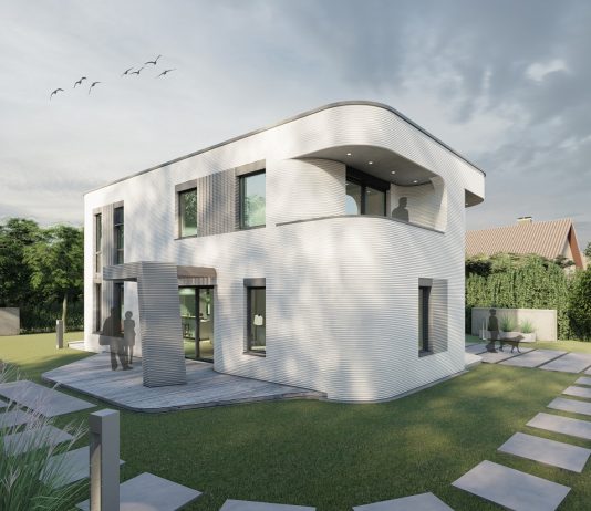 2 héten belül kész Németország első 3D-nyomtatott lakóépülete 3d ház