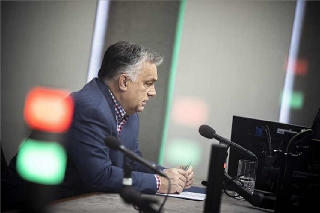 Orbán Viktor a Kossuth Rádióban