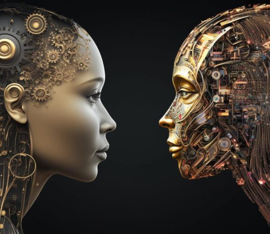 AI és az ember együttműködése a munkában. Átveszi a helyünk? AI, mesterséges intelligencia