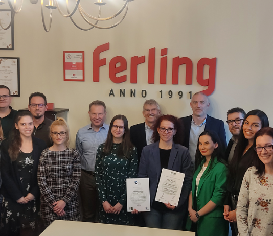 A Ferling kapta meg elsőként hazánkban az ICCO tanúsítványát ferling, pr