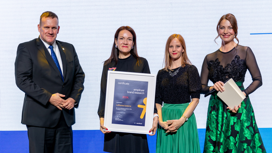 A Lufthansa Systems Hungária lett az IT szektor legvonzóbb munkaadója